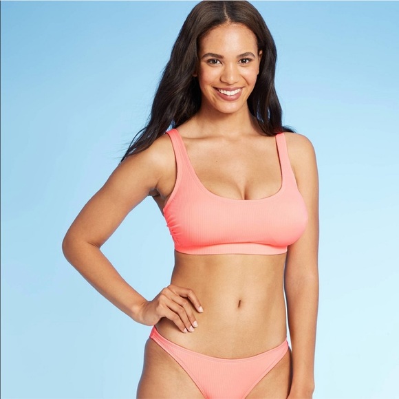 Xhilaration Other - Xhilaration Sustainably Made Ribbed Bikini Top